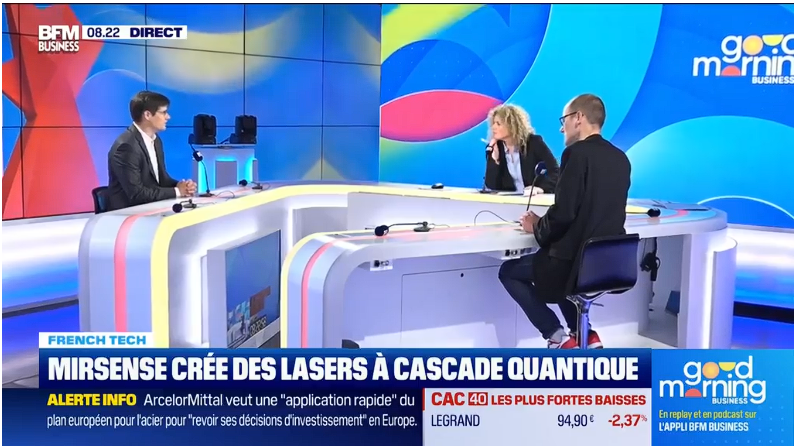 Interview sur BFM Business